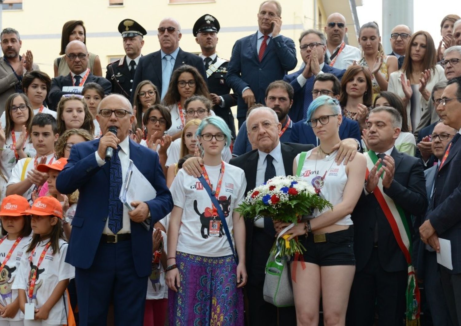 &nbsp;Giffoni Film Festival inaugurazione con presidente Campania Vincenzo De Luca