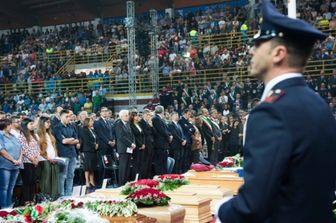 &nbsp;Mattarella ai funerali vittime scontro treni in Puglia - quirinale