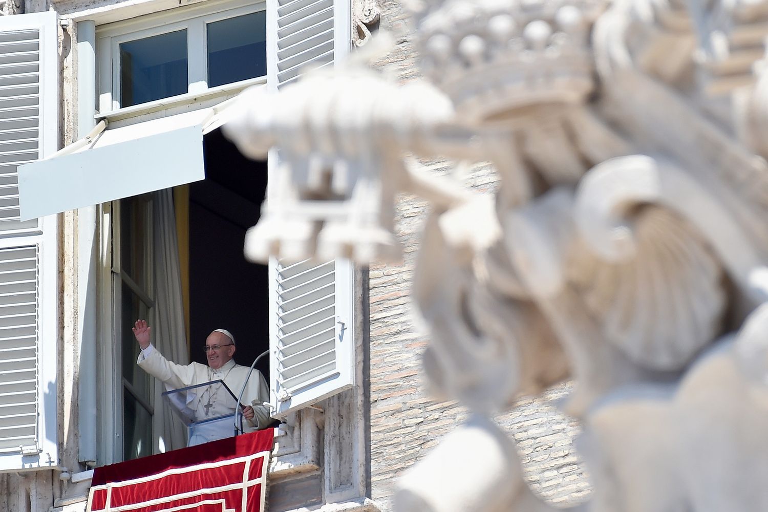 &nbsp;Papa angelus - afp