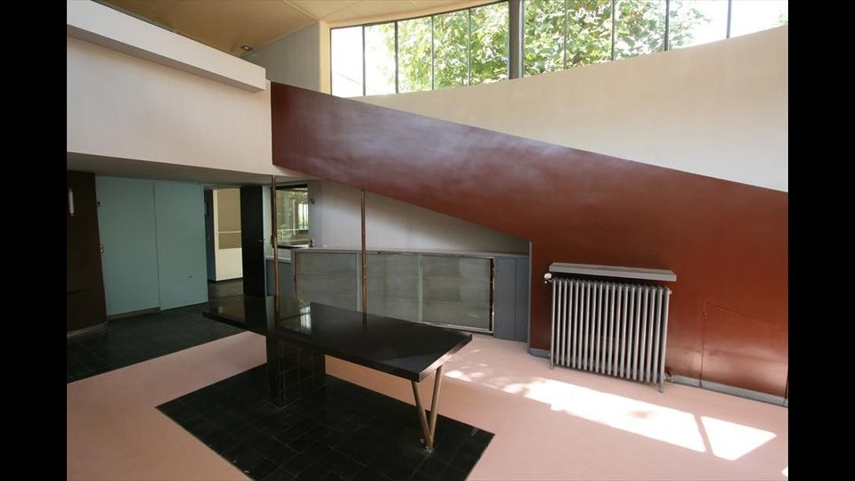 Maisons La Roche-Jeanneret, Paris France  (1923-1925), un particolare degli interni - foto dal sito fondazionelecorbusier.fr&nbsp;