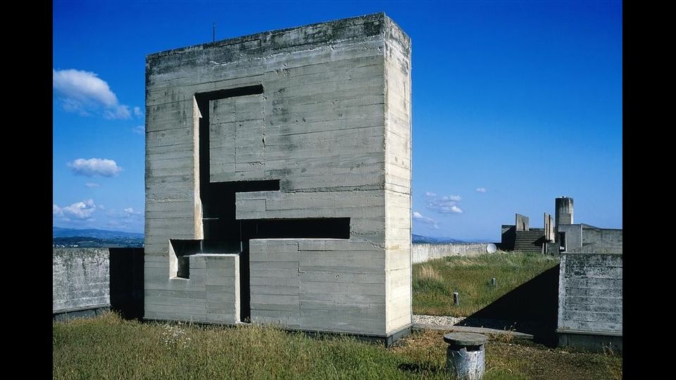 Particolare del Convento Sainte-Marie de la Tourette a Eveux-sur-l'Arbres, Francia (1953) -&nbsp;foto dal sito fondazionelecorbusier.fr