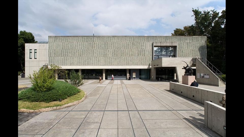 &nbsp;Il Museo Nazionale delle Belle Arti dell'Occidente Taito-Ku, Tokyo (1955) - foto dal sito fondazionelecorbusier.fr