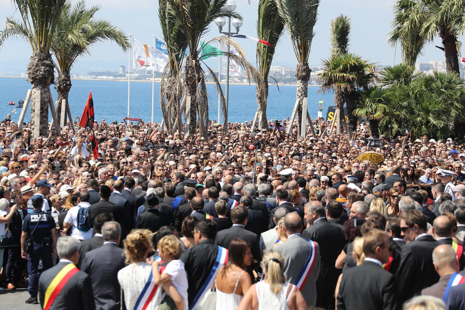 Cerimonia al Promenade Des Anglais di Nizza (Afp) &nbsp;