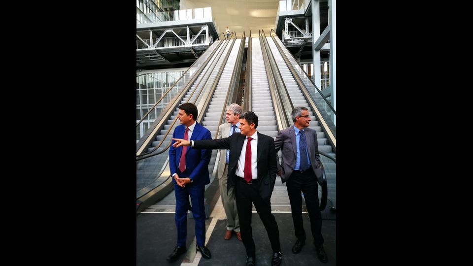 &nbsp;Roberto Diacetti, presidente Eur Spa; Duccio Astaldi, presidente di Condotte Spa; Enrico Pazzali, ad di Eur Spa; Giuseppe Di Giovine, ad di Condotte