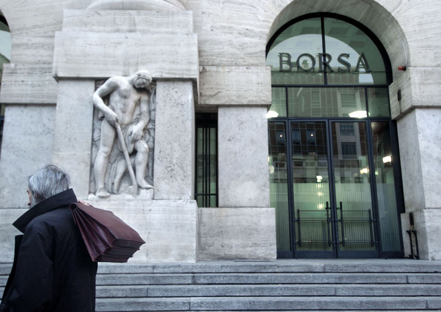 Borsa Milano Piazza Affari (Agf)