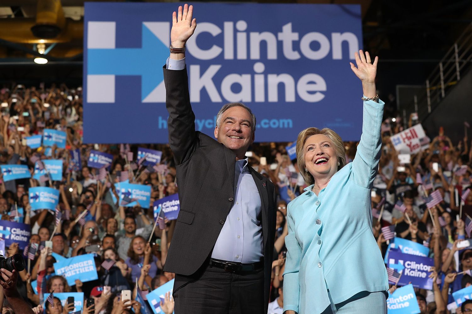 Clinton - Kaine (afp)&nbsp;