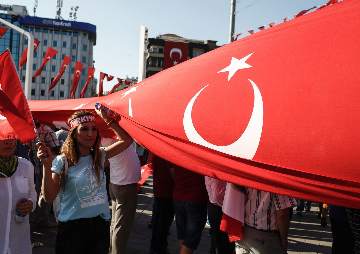 &nbsp;Turchia manifestazione piazza