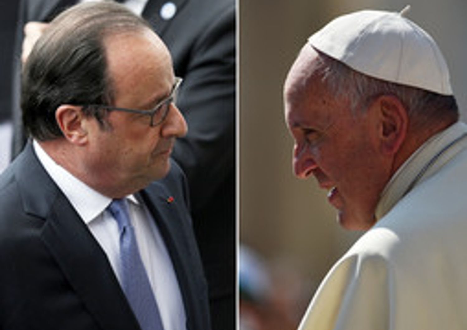 &nbsp;Hollande Papa Francesco