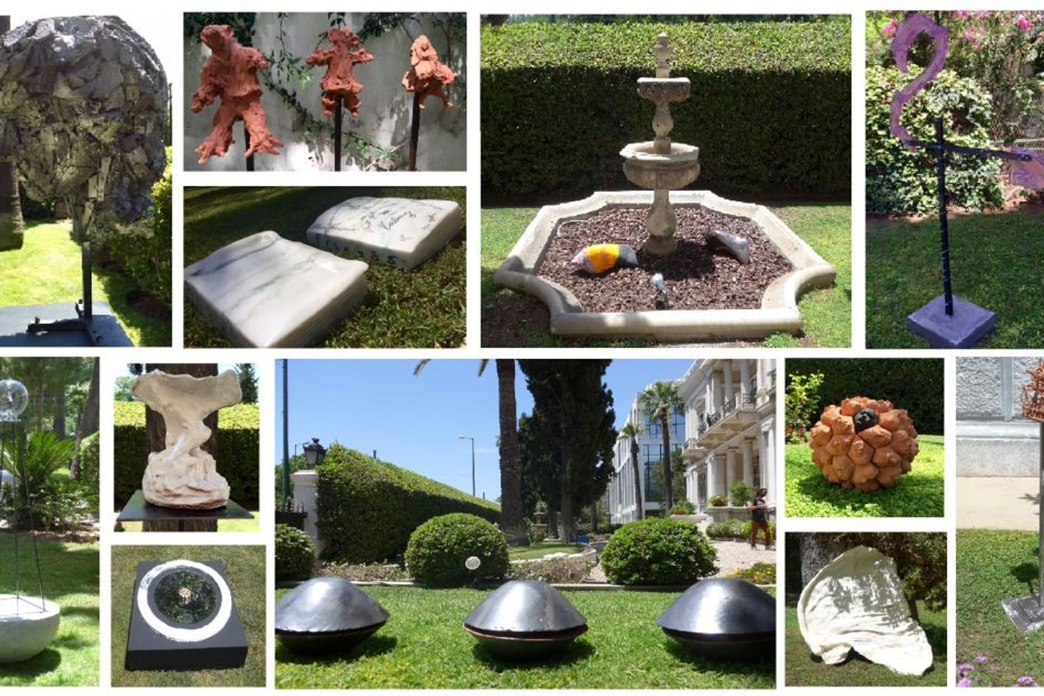 Il giardino delle sculture mostra&nbsp;