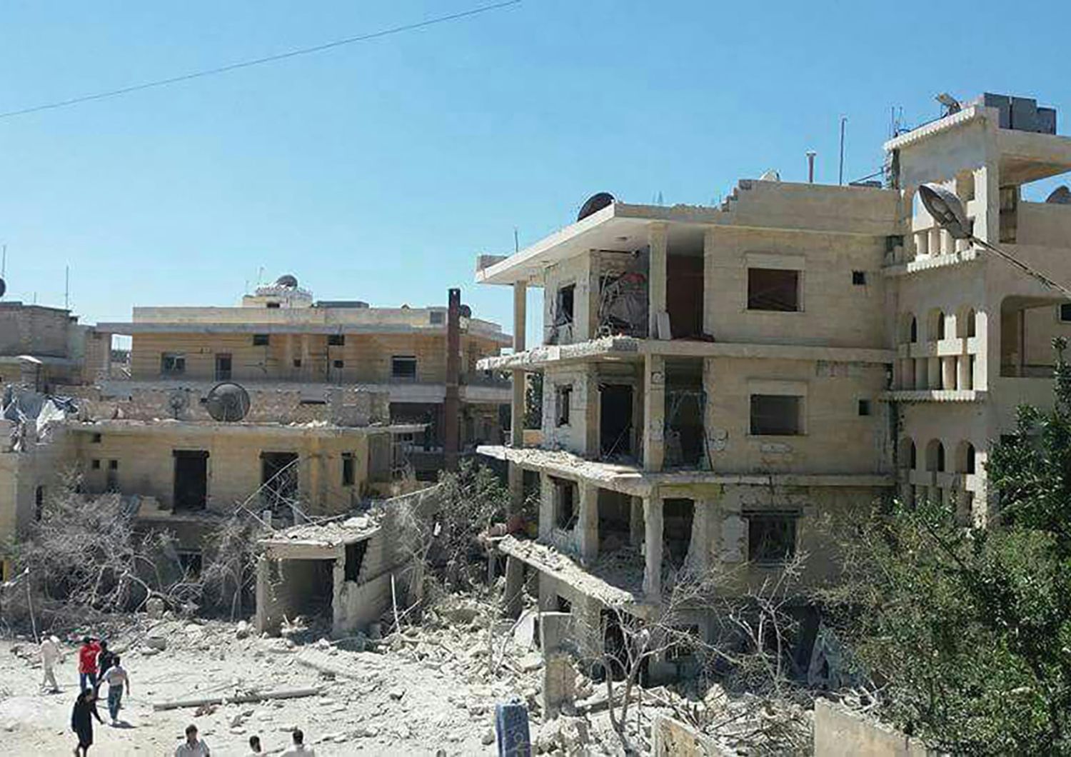 siria clinica  ostetrica bombardata (Afp)&nbsp;