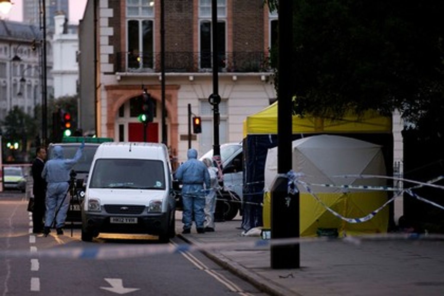 &nbsp;Londra donna aggredita con coltello a Russel square - afp