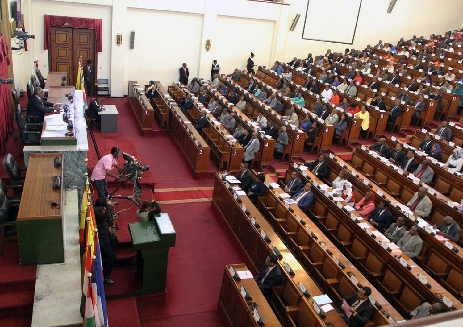 &nbsp;Parlamento Etiopia (Afp)
