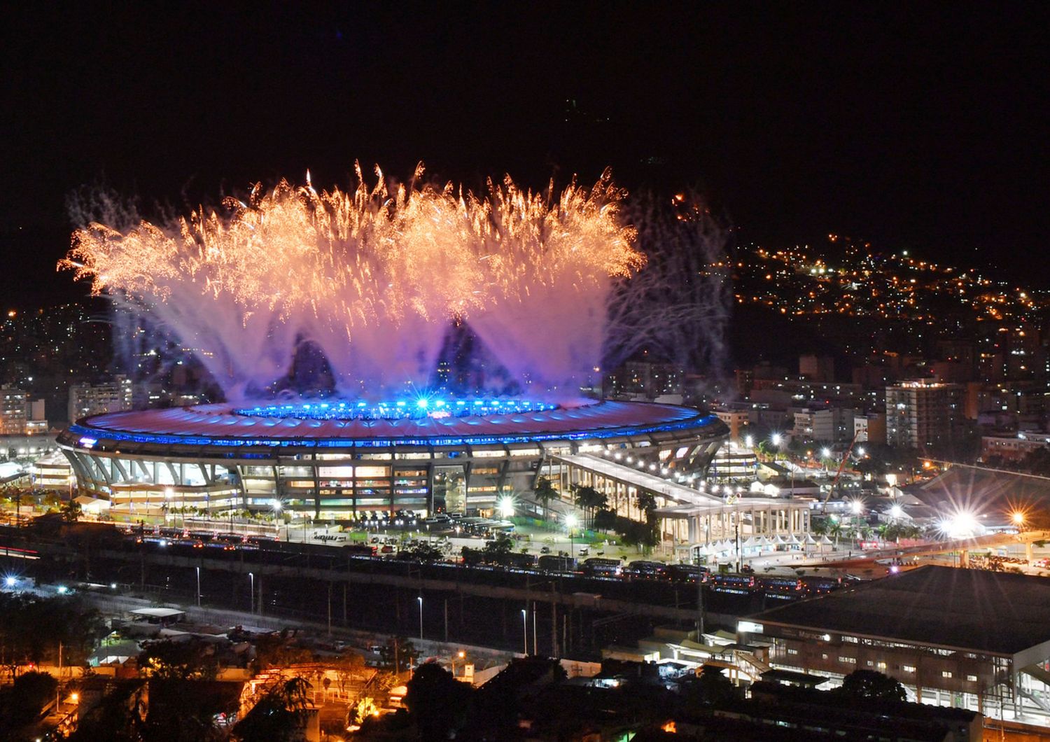 Rio 2016, cerimonia d'apertura dei giochi Olimpici