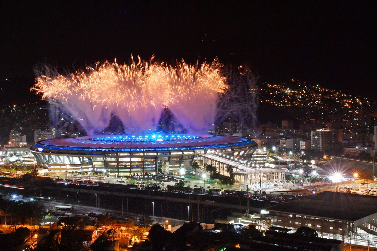 Rio 2016, cerimonia d'apertura dei giochi Olimpici
