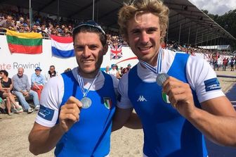 &nbsp;Olimpiadi Rio 2016 canottaggio Francesco Fossi e Romano Battisti - federcanottaggio