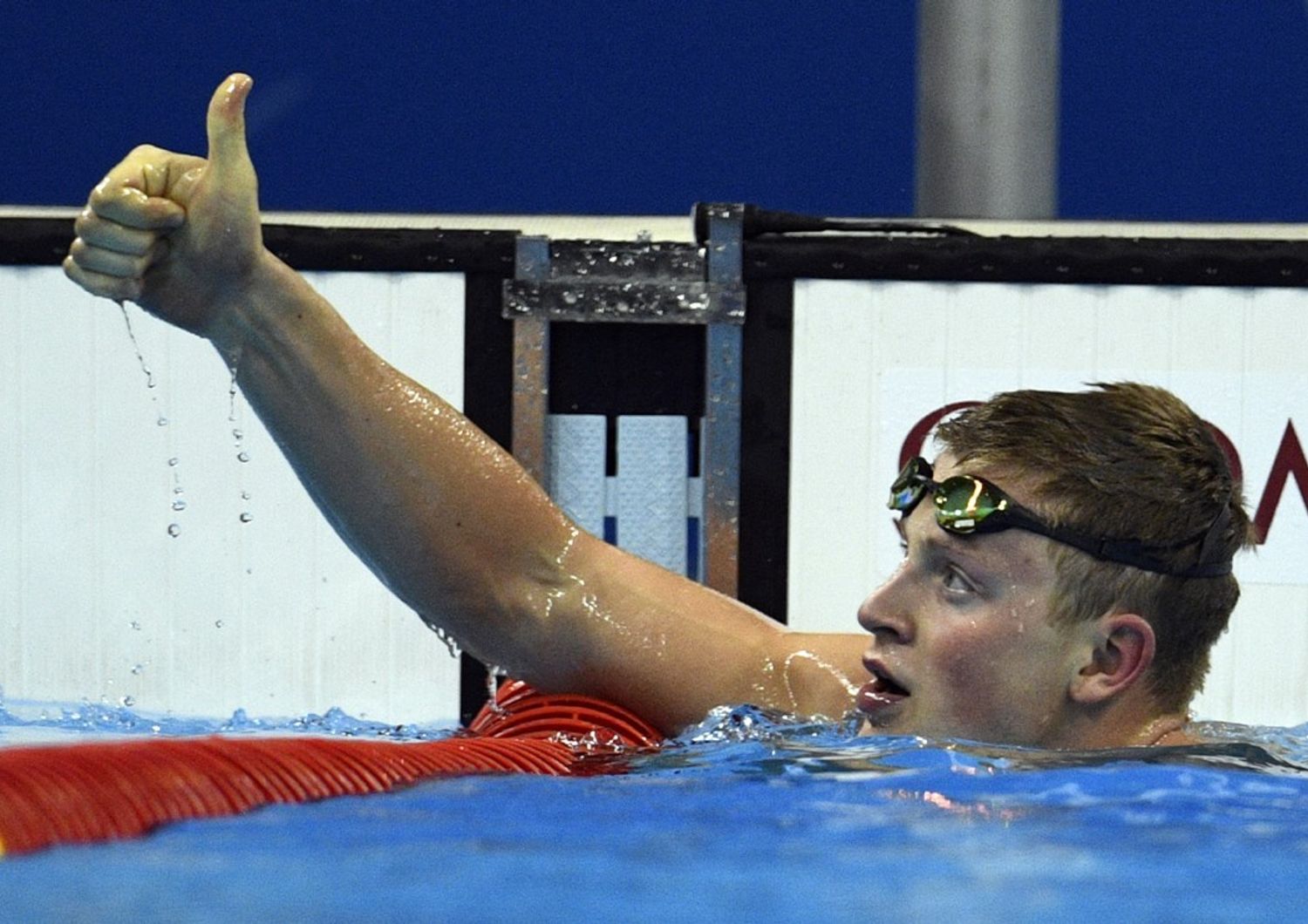 Euro 2016 Olimpiadi  Adam Peaty nuoto rana - afp