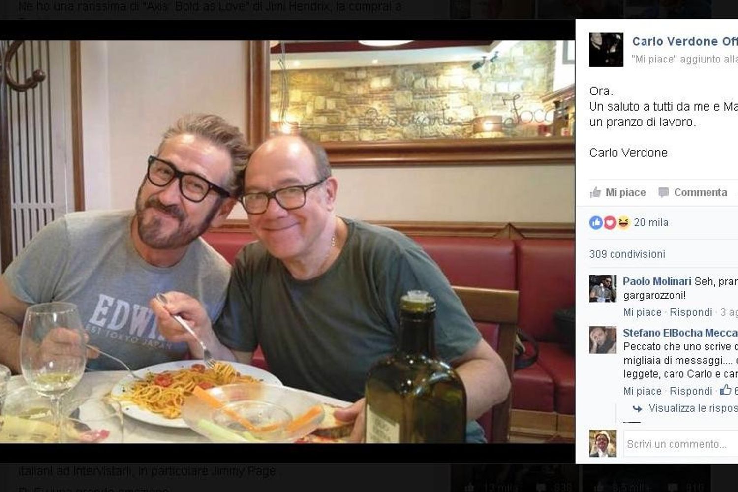 &nbsp;verdone giallini foto diario verdone facebook