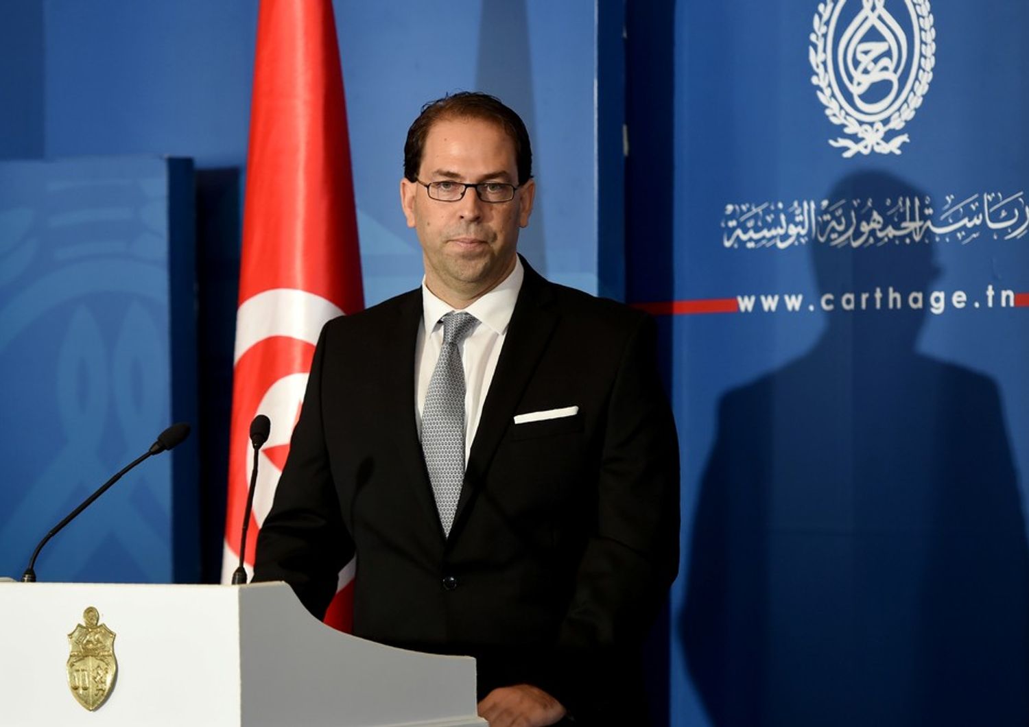 Tunisia premier Youssef Chahed&nbsp;(Afp)