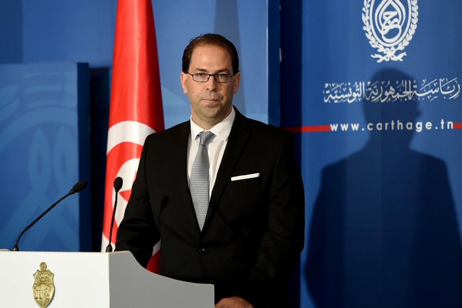 Tunisia premier Youssef Chahed&nbsp;(Afp)