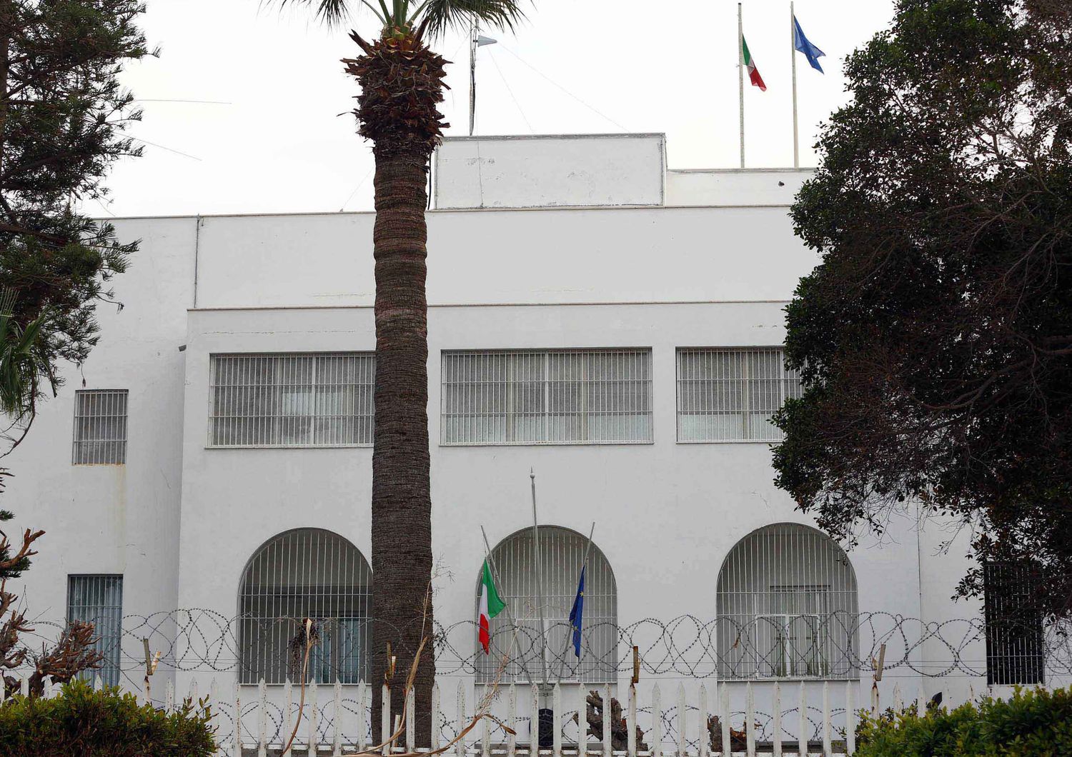 &nbsp;Libia - ambasciata italiana a Tripoli (Afp)