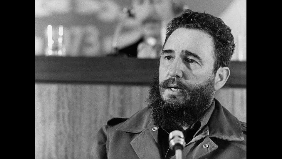 Fidel Castro ad Algeri incontra il Movimento dei Non Allineati (13-settembre-1973) (Afp)&nbsp;