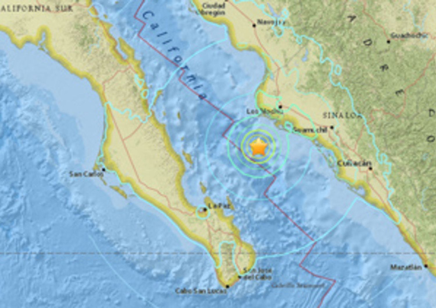 Messico: terremoto magnitudo 6.6 a largo costa nord-ovest