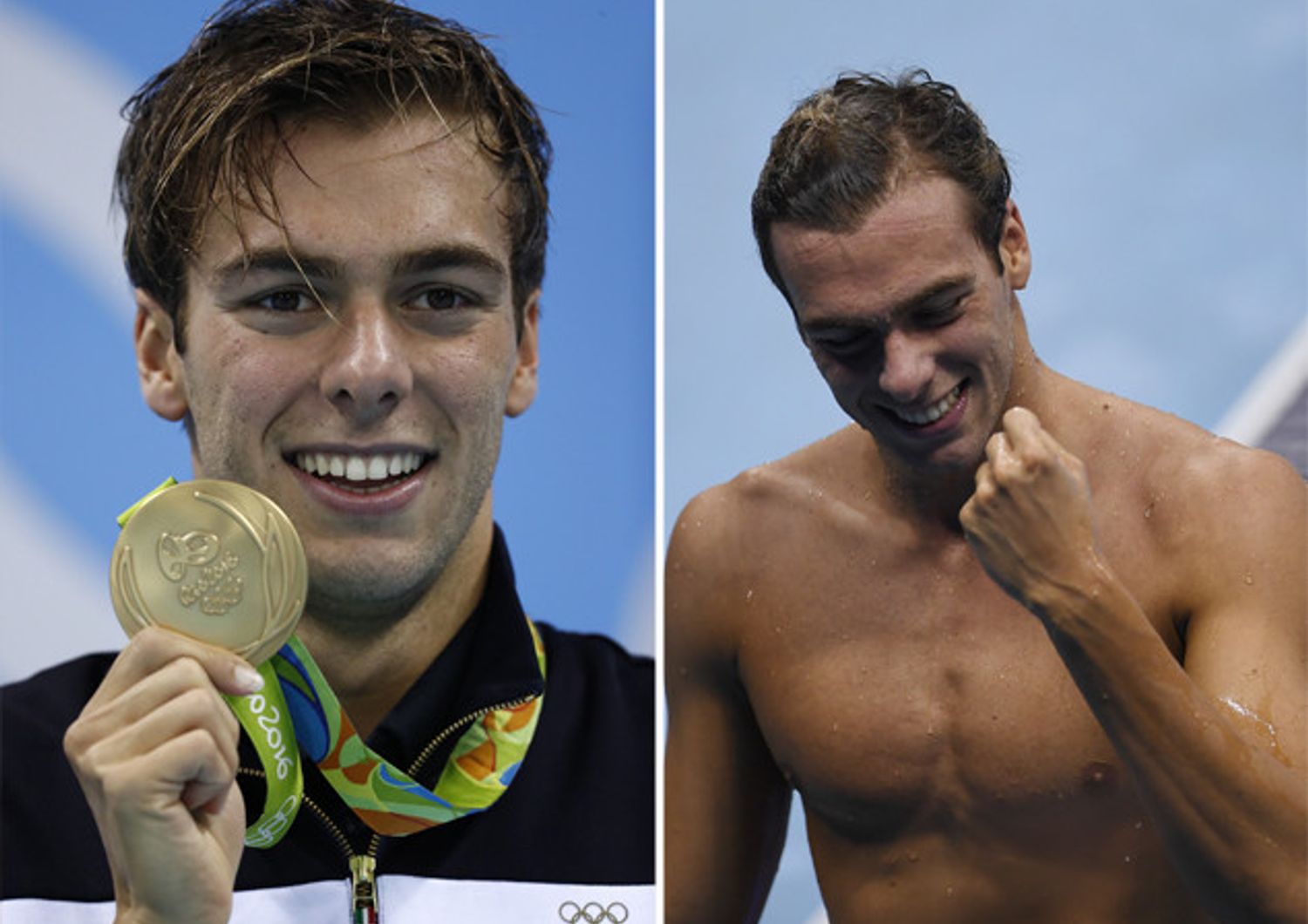 Gregorio Paltrinieri, medaglia d'oro nel nuoto. Specialit&agrave; 1500 stile libero (Afp)&nbsp;