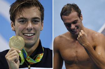 Gregorio Paltrinieri, medaglia d'oro nel nuoto. Specialit&agrave; 1500 stile libero (Afp)&nbsp;