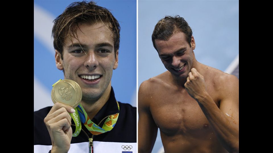 Gregorio Paltrinieri, medaglia d'oro nel nuoto. Specialit&agrave; 1500 stile libero (Afp)&nbsp;