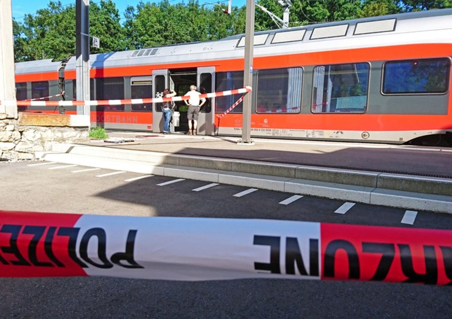 &nbsp;Svizzera aggressione treno (Afp)