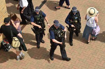 &nbsp;Wimbledon police, polizia inglese (afp)&nbsp;