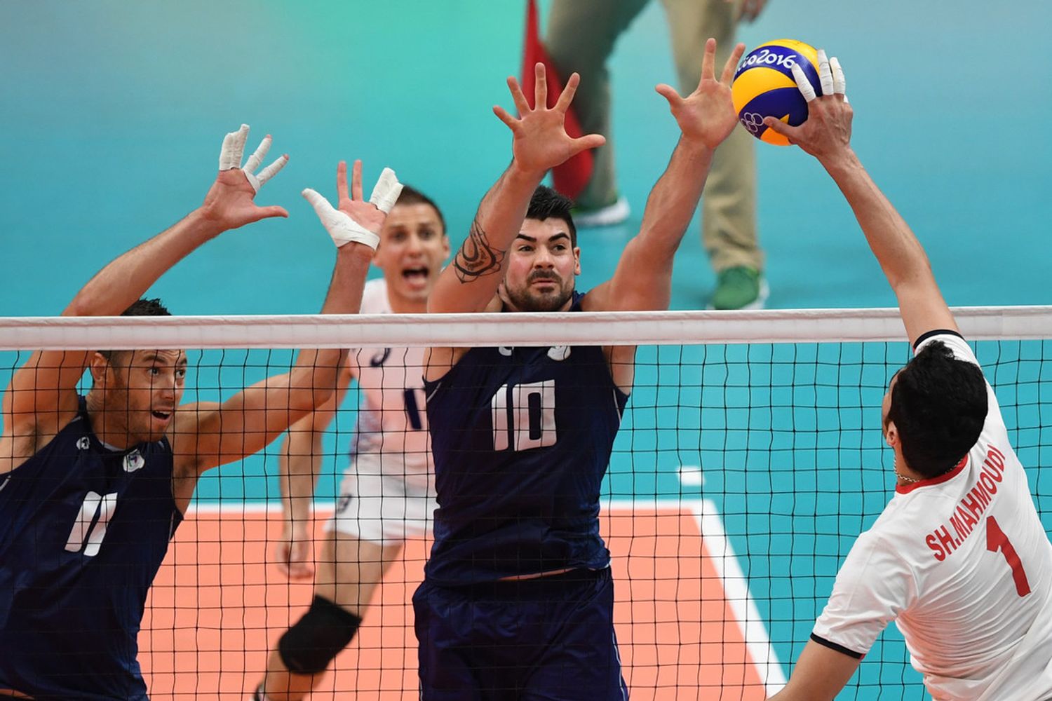 Italia - Iran volley (Afp)&nbsp;