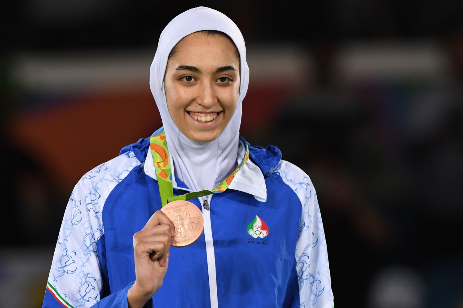Kimia Alizadeh Zenoorin (Afp)&nbsp;