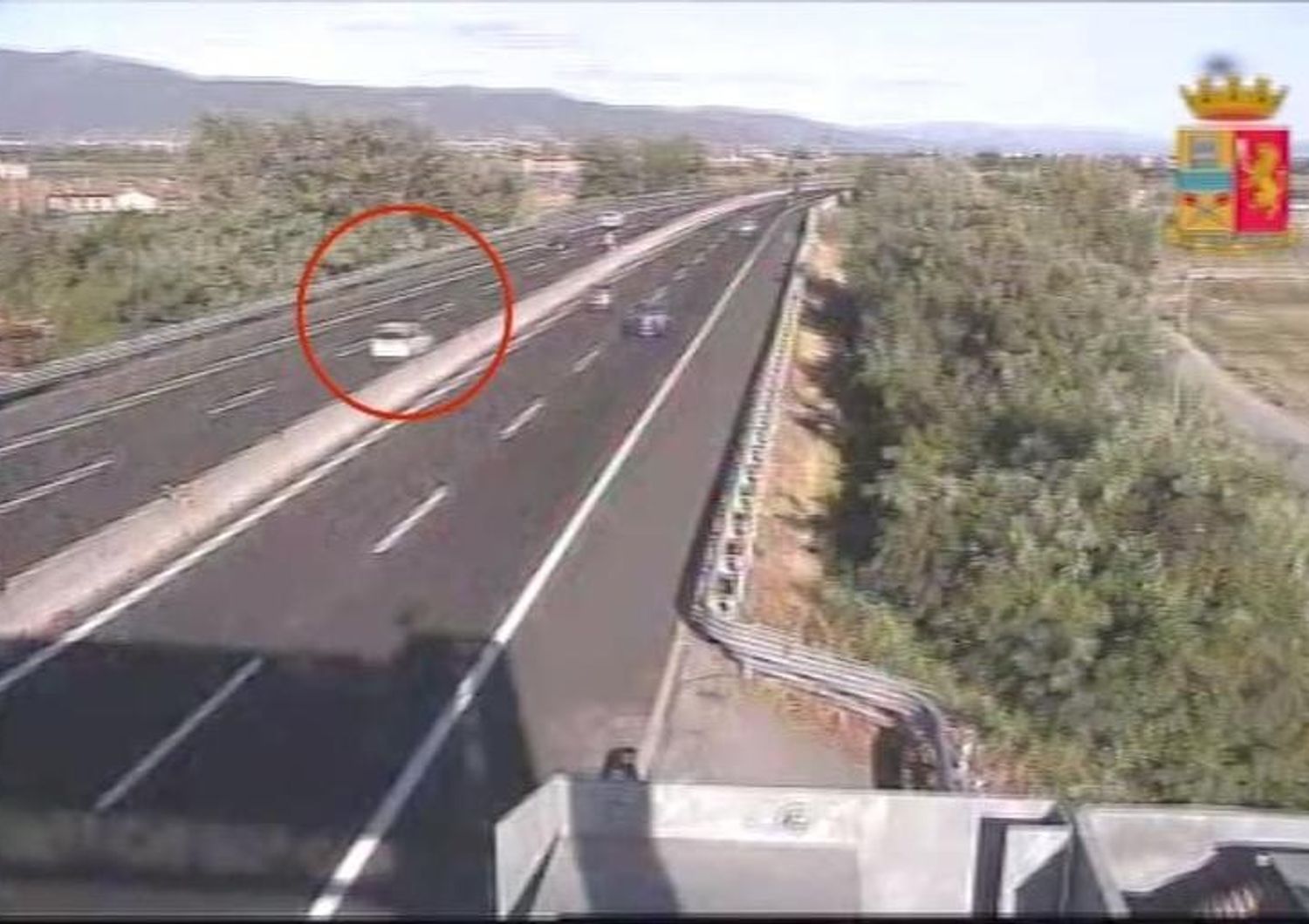 contromano in autostrada sulla Firenze Mare&nbsp;