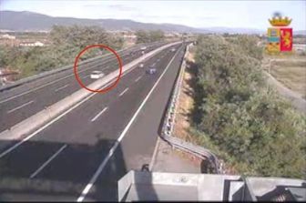 contromano in autostrada sulla Firenze Mare&nbsp;