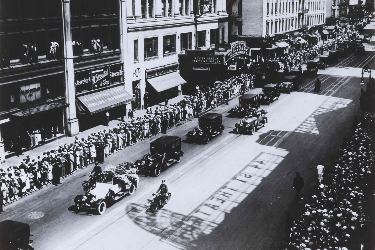 funerali Rodolfo Valentino&nbsp;