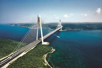 Yavuz Sultan Selim Turchia, Istanbul, ponte sospeso piu' largo del mondo