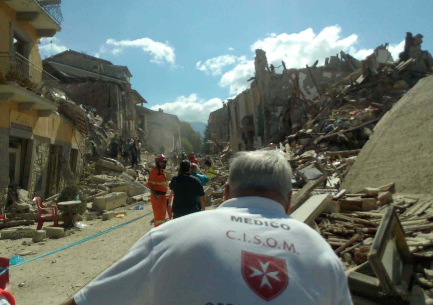 &nbsp;Ordine di Malta in soccorso nelle zone terremotate del centro Italia, terremoto&nbsp;