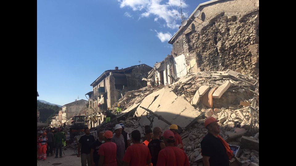 Sisma nel reatino, colpito il cuore dell'Italia&nbsp;