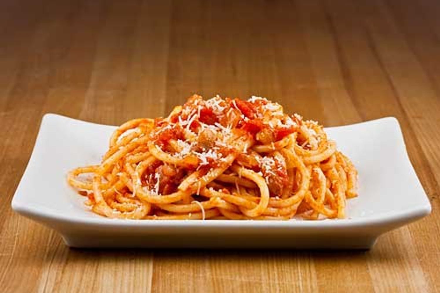 Bucatini amatriciana (foto web)