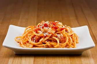 Bucatini amatriciana (foto web)