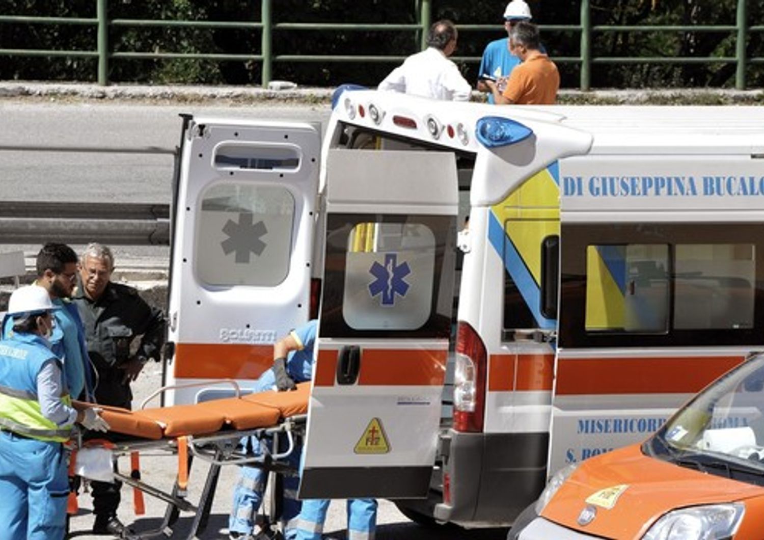 amatrice rieti terremoto sisma feriti soccorsi ambulanze - agf&nbsp;