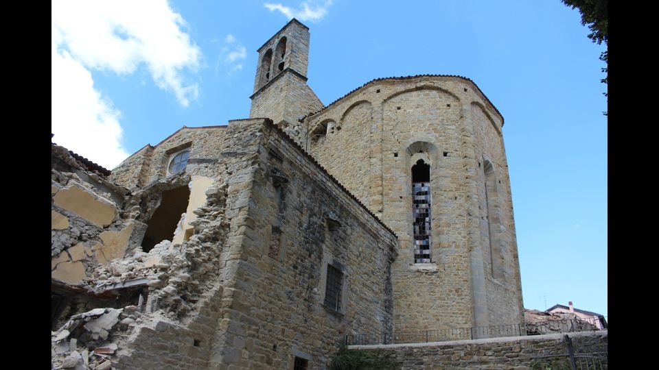 &nbsp; I tesori distrutti dal sisma&nbsp;(foto dal sito MiBACT)