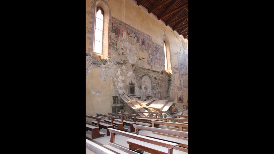 &nbsp; I tesori distrutti dal sisma&nbsp;(foto dal sito MiBACT)