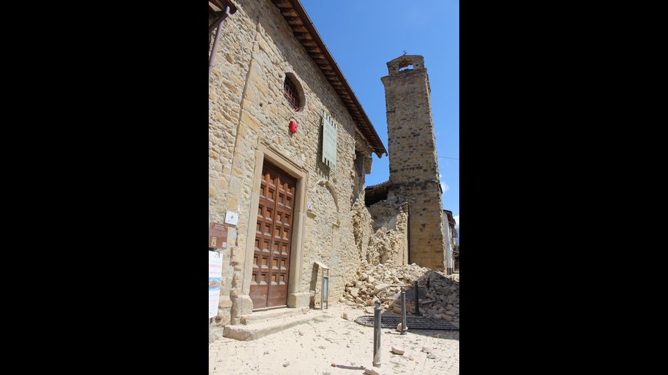 &nbsp; I tesori distrutti dal sisma&nbsp;(foto dal sito MiBACT)