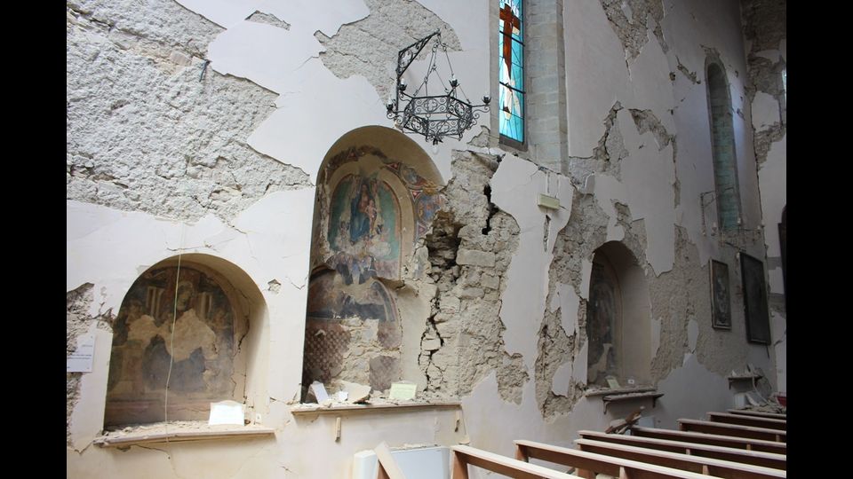 &nbsp; I tesori distrutti dal sisma&nbsp;(foto dal sito MiBACT)