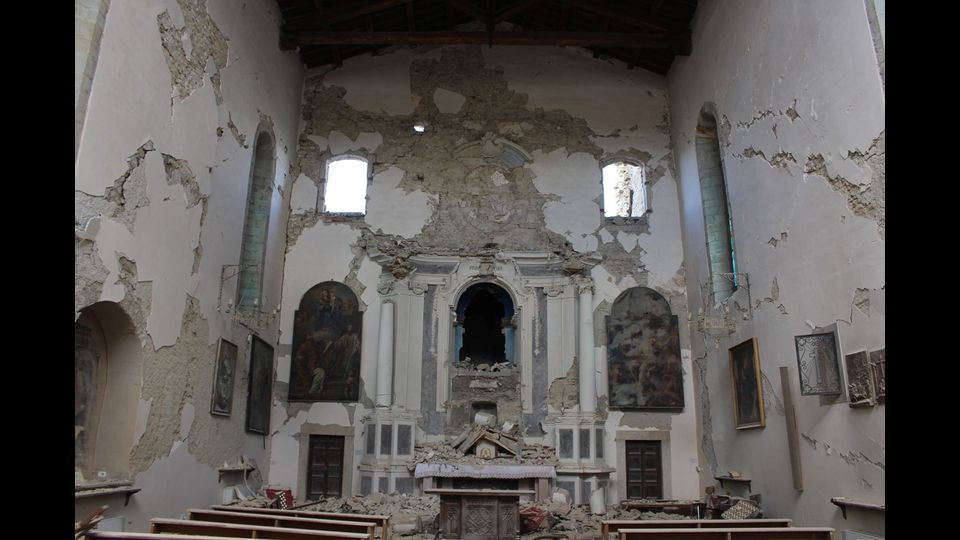 &nbsp; I tesori distrutti dal sisma&nbsp;(foto dal sito MiBACT)