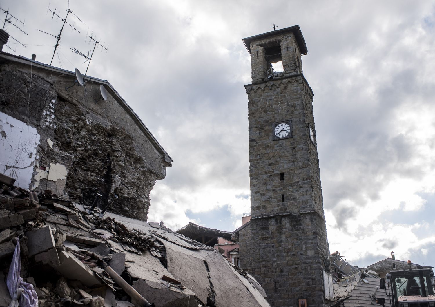 Il campanile di Amatrice