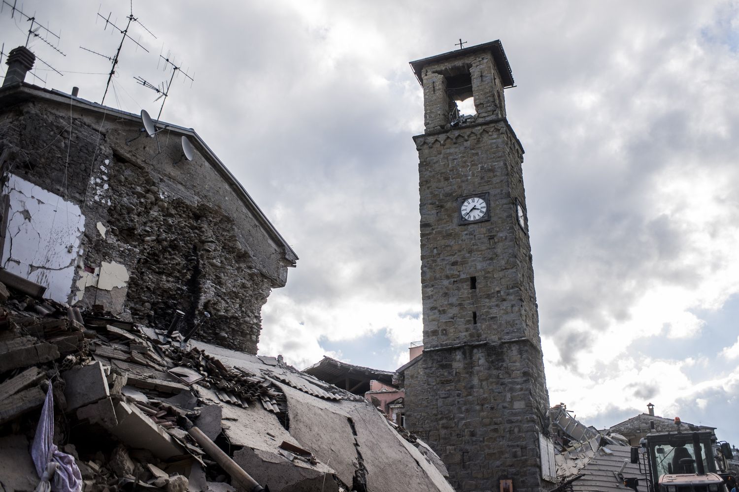 Il campanile di Amatrice