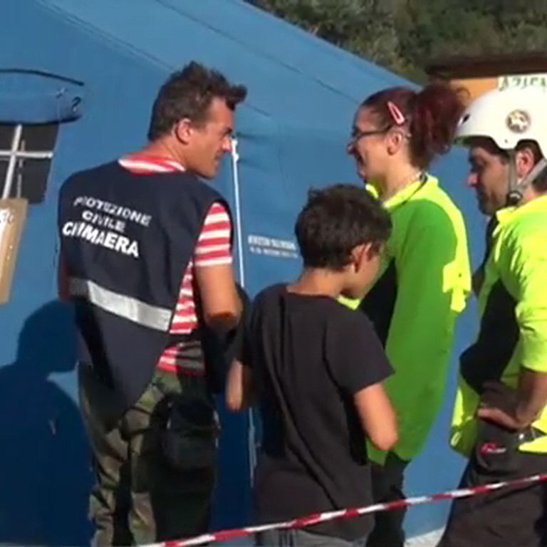 &nbsp; Terremoto sisma Pescara del Tronto volontari clown per i pi&ugrave; piccoli